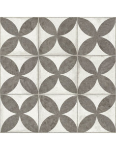 Flower Black 45.3x45.3 2